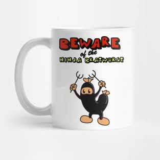 Ninja Bratwurst Mug